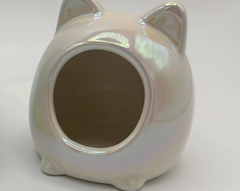 Ceramic Hamster Hideout: Small Pet Cooling Cave