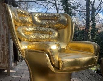 Elda Chair by Joe Colombo - Golden Limited Edition of 20
