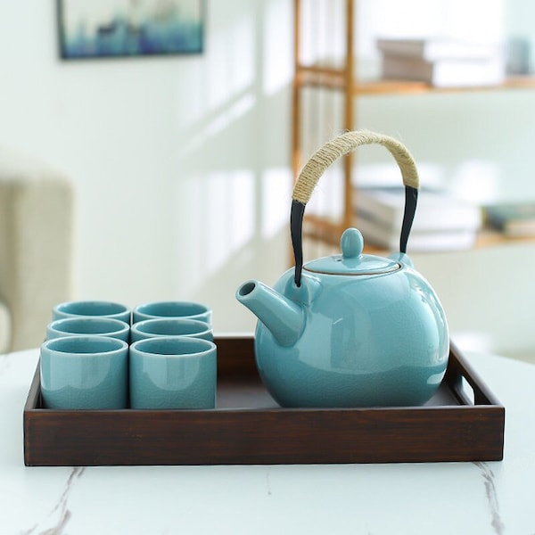 Ceramic teapot | Ceramic tea set | Split ceramic teapot | Tea cup | Tea party tea set | Afternoon tea set | Customized tea set
