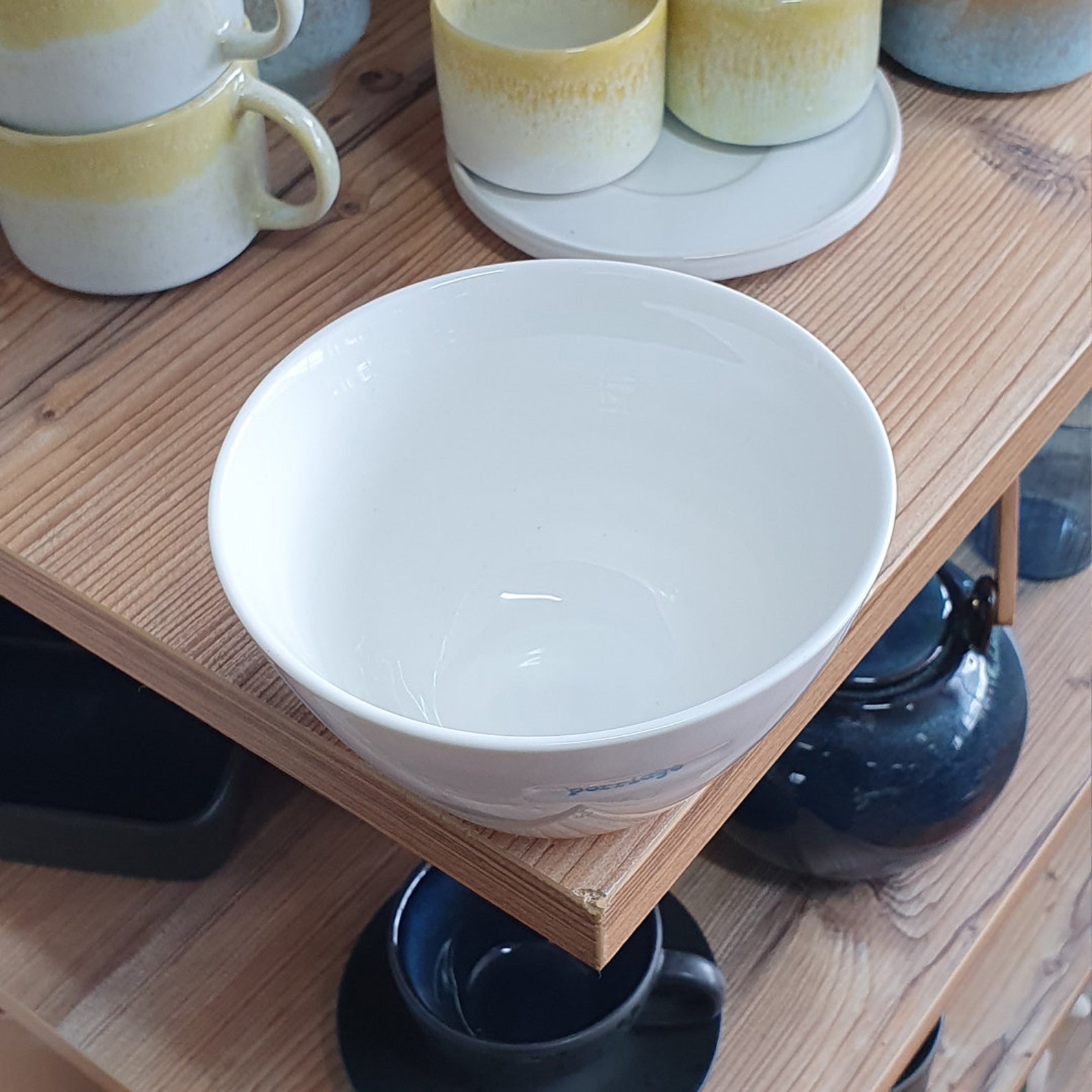 Porridge Bowl Keith Brymer Jones Cereal Bowl Ceramic Cereal Bowl Soup