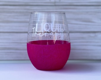 Liquid Therapy Wine Glass