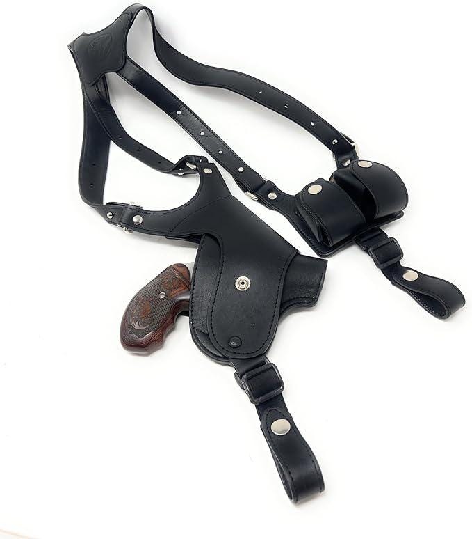 Cardini Leather Premium Shoulder Holster for J Frame, S&W 642, 442