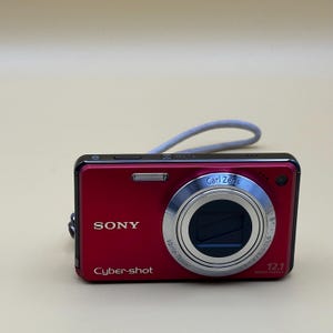 Y2K Sony Cyber-Shot DSC-W270 - Vintage Digital Camera CCD Sensor 12.1 MP - Tested