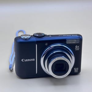 Y2K Canon PowerShot A2100 IS Digital Camera 12.0 MP CCD Sensor - Tested