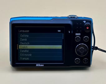 Y2K Nikon Coolpix S3200 CCD Sensor Digital Camera 16.0 MP - Tested