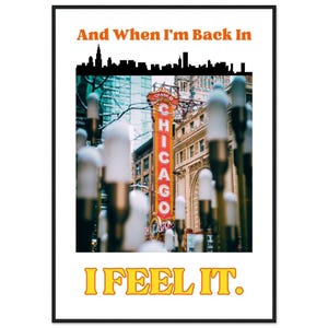 Djo &#39;End of Beginning&#39; Chicago Original Design Poster