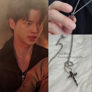 My Demon Kdrama Cross Necklace Gu Won's Cross Necklace Song Kang