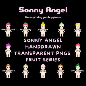 Cute Sonny Angel Clipart | Whimsical Digital Stickers Shirt Design | Line Art Cartoon Characters | Journalling Hand Drawn Doodles Quirky Art