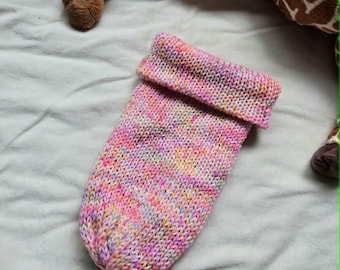 Candy handmade wool baby cocoon photo prop