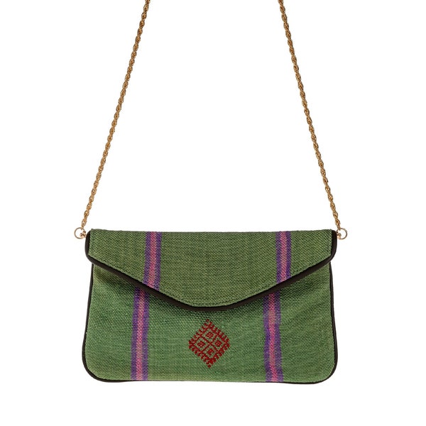 Porto Bag Envelope - Green