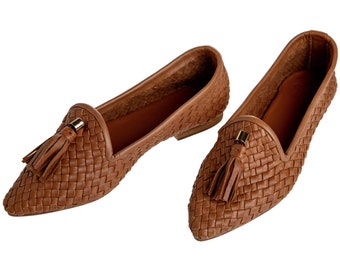 Paris Loafers - Cognac Brown