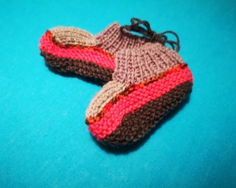 Baby cotton booties