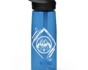 Live Free - Seek Adventure Sports water bottle