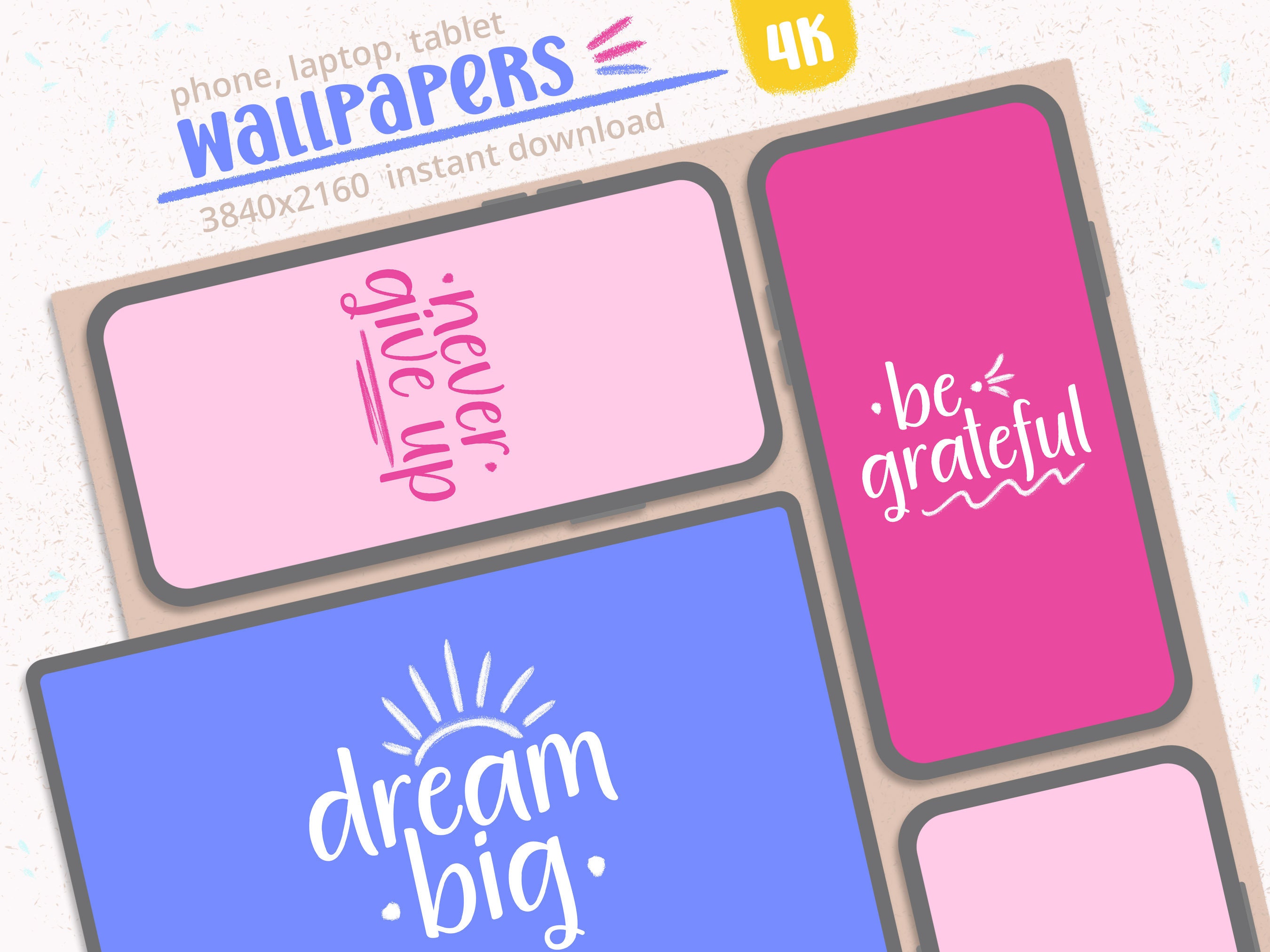 4K motivational wallpapers, for phone laptop tablet pc, computer background, lock screen high-resolution image, desktop screen saver