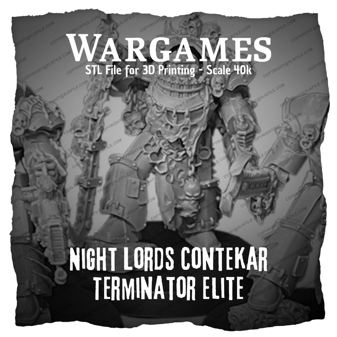 STL File for 3D Printing 40K Scale H.heresy 196 - Etsy