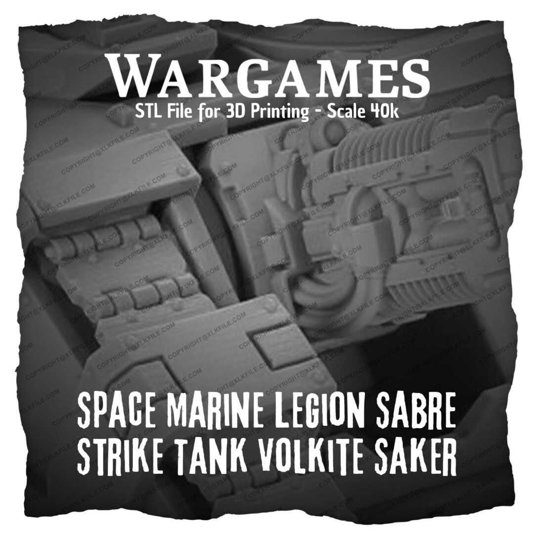 STL File for 3D Printing 40K Scale H.heresy 136 - Etsy