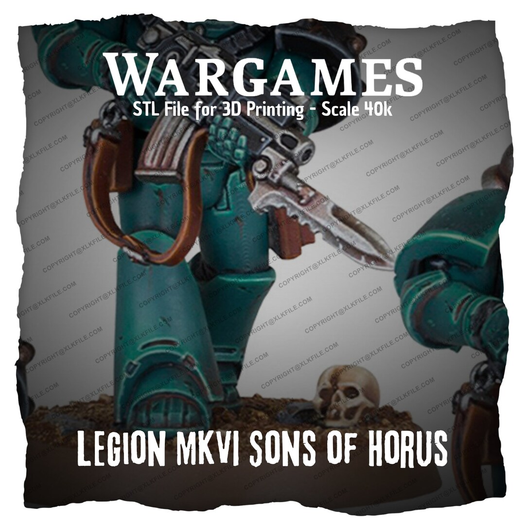 STL File for 3D Printing 40K Scale H.heresy 8 - Etsy