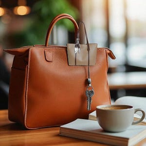 Stylish PU Leather Tote Bag for Women – Casual Versatile Handbag with Zipper Closure & Multiple Pockets – Everyday Shoulder Bag