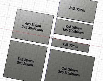 Ferromagnetic Movement Trays for Warhammer: The Old World! 30mm base size