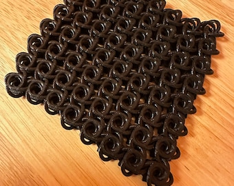 NASA Chain Mail Fidget 3D Printed