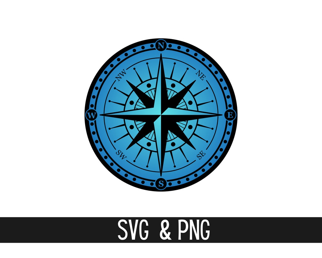Compass, Compass SVG, Compass Rose SVG, Nautical Compass SVG, Svg, Dxf ...