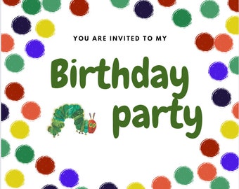 The Very Hungry Caterpillar Birthday Deco Supplies