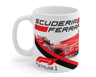 Taza Scuderia Ferrari, Taza formula 1, Taza Ferrari 2024, Taza campeón de constructores formula uno, Taza diseño Ferrari, Campeón formula 1