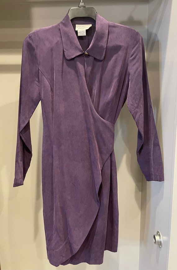 Silk Wrap Around Dress