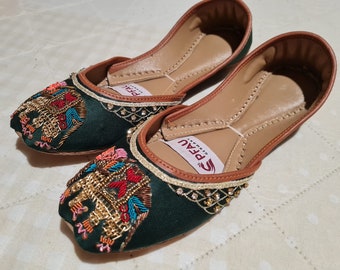 Zapatos hechos a mano Khussa Balarina