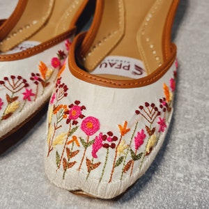 Zapatos hechos a mano Khussa Balarina imagen 6