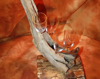 Liquor, root, glasses, gift