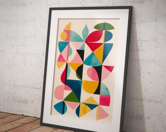 ビンテージ　MODERN GEOMETORIC ART PRINT il_340x270.6529853522_6l5h.jpg