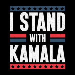 I Stand With Kamala PNG, Kamala 2024, Kamala SVG, Kamala PNG, Kamala Harris for President, Kamala Shirt Png, Kamala Print Image, Kamala Png