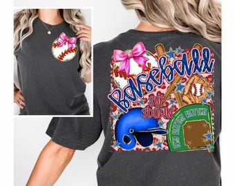 Baseball Preppy PNG, Hand Drawn Baseball Png Sublimation Design, Funny Boujee Baseball Png, Front & Back Baseball Shirt Png, Baseball Png