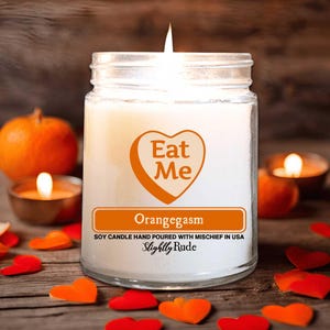 Eat Me (Candy Heart) - Sexy Valentine&#39;s Day Candle