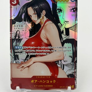Boa Hancock Custom Sexy Goddess Waifu Anime Doujin Card bikini sexy One piece
