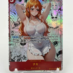 Nami EINZELSTÜCK Benutzerdefinierte Göttin Sexy Göttin Waifu Anime Doujin Karte maid sexy