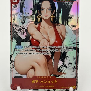 Boa Hancock personnalisé Sexy déesse Waifu Anime Doujin carte bikini sexy une pièce