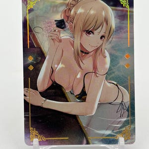 Marin Kitagawa holo waifu big boobs my dress-up darling Anime Sammler Karte, nach Maß DIY