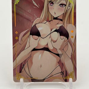carte de collectionneur anime marin kitagawa holo waifu gros seins mon habillage chéri, bricolage sur mesure