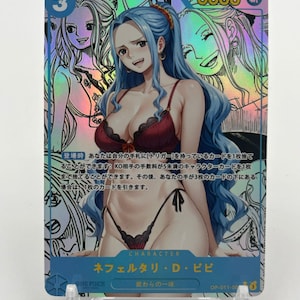 Vivi One Piece CARTE ACG Goddess Story Anime Waifu Holo Foil