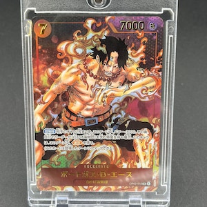 Portgas D. Ace - OP02-013 Custom One Piece Karte Japanisch