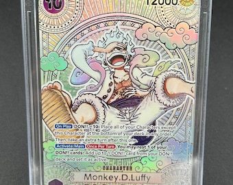 Proxy Monkey D Luffy ST01-001 Alt Art Parallel Promo One Piece - Etsy