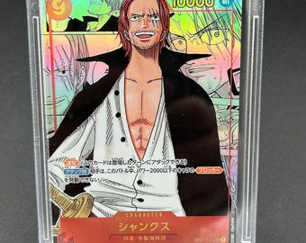 One Piece Proxy Card Holo - Shanks OP01-120 Pack Shjanks Promotion