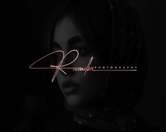 Custom Signature Logo Design: Photography, Realtor, Makeup (Digital File)
