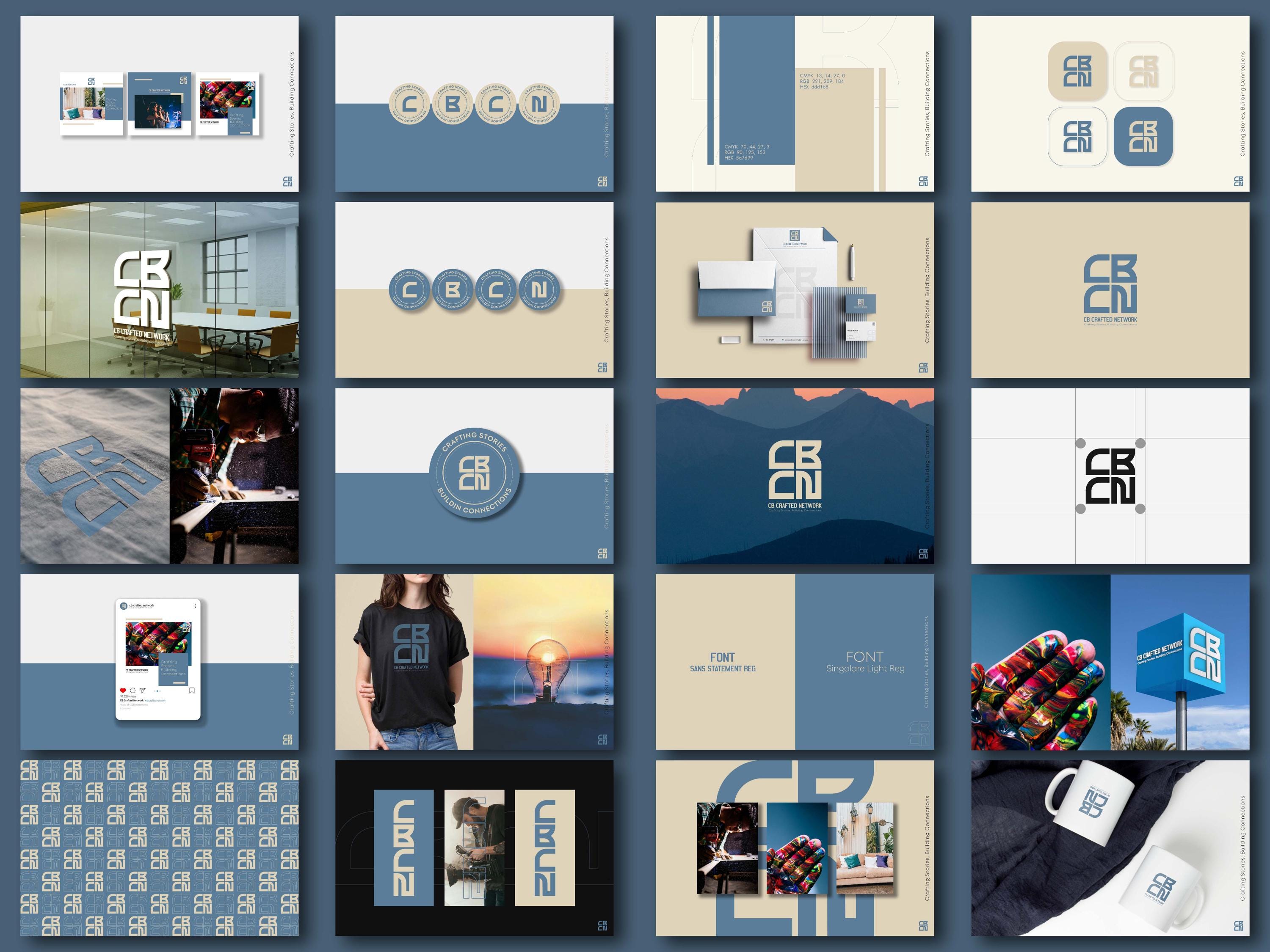 Custom Brand Style Guide: Logo Design, Business Branding Kit - Etsy
