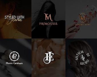 Diseño de logotipo minimalista personalizado: marca empresarial moderna