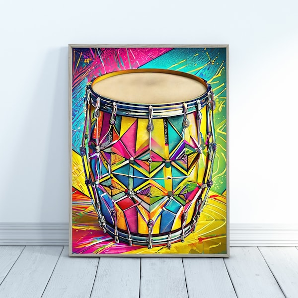 Bongo Drums, Bongos, African Drums, Percussion, Musical Instruments Artwork, Concertina, Colorful Music Notes, Music Education, Firefly