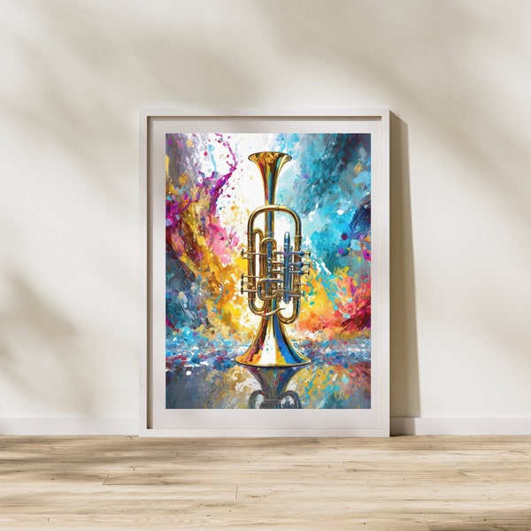 Trumpet Music, Brass Instrument, Free Jazz, Wind Instrument, Musical Instruments Artwork, Jazz Club, Concertina, Trumpet Player, Firefly