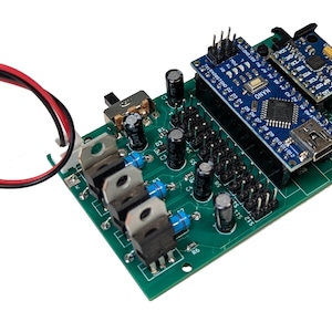 DIY Robot Board with Arduino Nano V3 and MPU6050 Accelerometer